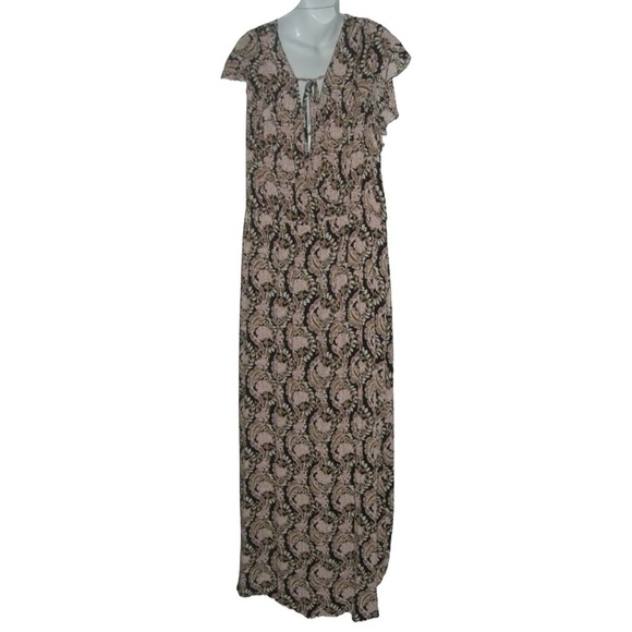 Maurices Dress W Shorts Boho Print Bohemian Gauze Festival Beach Maxi Skort Wrap - Picture 6 of 15